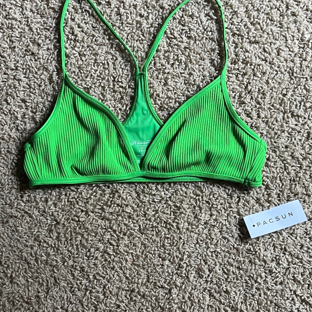 Cute Green Bikini Top